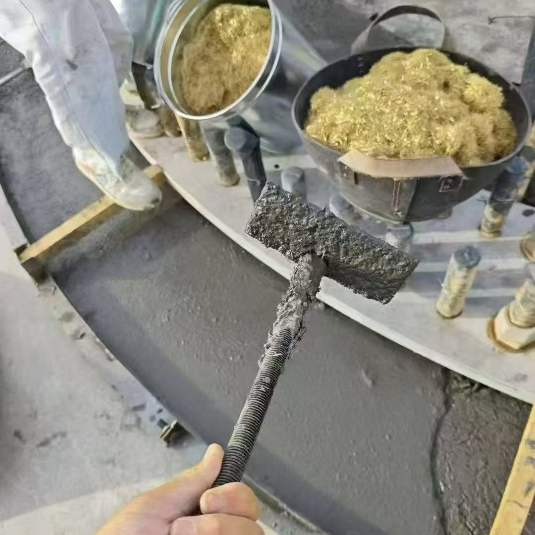 永泰C120钢纤维高强无收灌浆料 轧机压缩机汽轮机发电机锻压设备底座灌浆材料